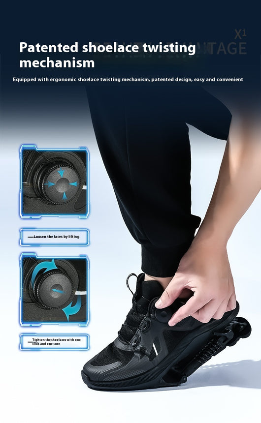 Zapatillas de Running Tecnológicas con Amortiguación Mecánica para Maratón - Image 16