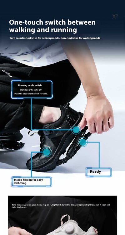 Zapatillas de Running Tecnológicas con Amortiguación Mecánica para Maratón - Image 19