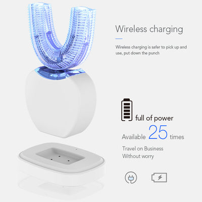 Cepillo de Dientes Eléctrico Automático 360° con Luz Azul y Carga USB - Image 38