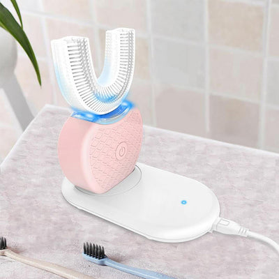 Cepillo de Dientes Eléctrico Automático 360° con Luz Azul y Carga USB - Image 42