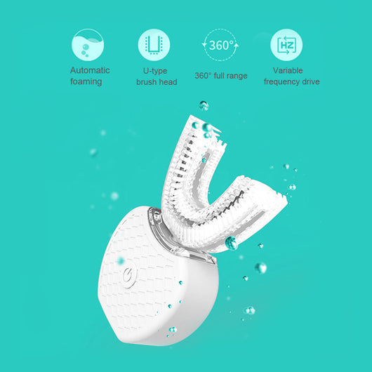 Cepillo de Dientes Eléctrico Automático 360° con Luz Azul y Carga USB - Image 44