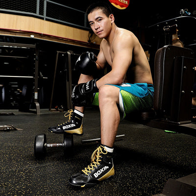 Zapatillas de Levantamiento y Entrenamiento de Combate con Suela Flexible - Image 22