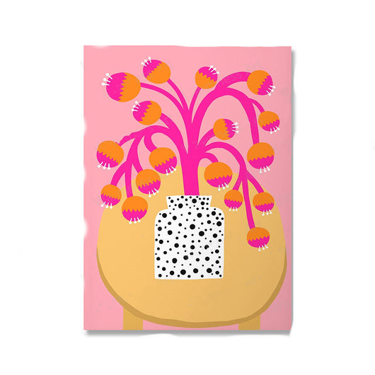 Cuadros Botánicos Nórdicos y Arte de Pared para Niñas en Lienzo - Image 17