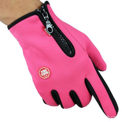 Guantes de Esquí con Tecnología Táctil y Cierre de Cremallera - Image 14