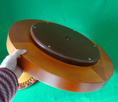 Ruleta de Madera Maciza Profesional - 50cm o 45cm con Plataforma Metálica - Image 10