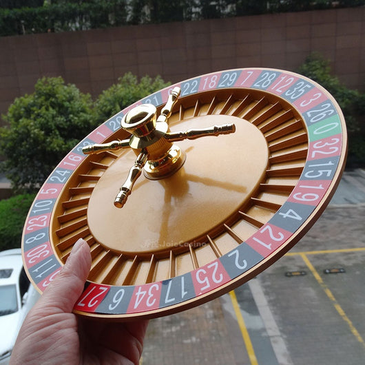 Ruleta de Madera Maciza Profesional - 50cm o 45cm con Plataforma Metálica - Image 18