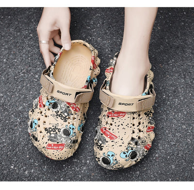 Sandalias Deportivas Talla Grande para Hombre - Diseño Cerrado en EVA y Plástico - Image 9