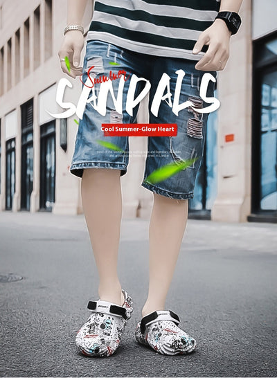 Sandalias Deportivas Talla Grande para Hombre - Diseño Cerrado en EVA y Plástico - Image 15