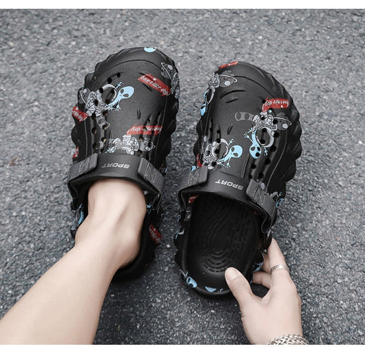 Sandalias Deportivas Talla Grande para Hombre - Diseño Cerrado en EVA y Plástico - Image 16