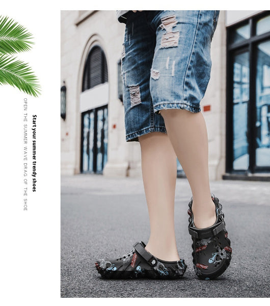 Sandalias Deportivas Talla Grande para Hombre - Diseño Cerrado en EVA y Plástico - Image 21