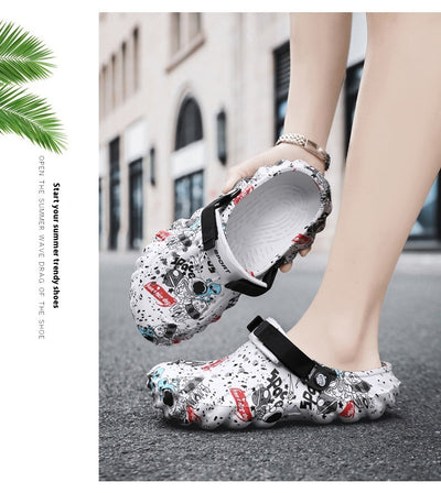 Sandalias Deportivas Talla Grande para Hombre - Diseño Cerrado en EVA y Plástico - Image 24