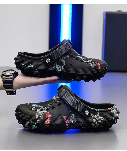 Sandalias Deportivas Talla Grande para Hombre - Diseño Cerrado en EVA y Plástico - Image 29