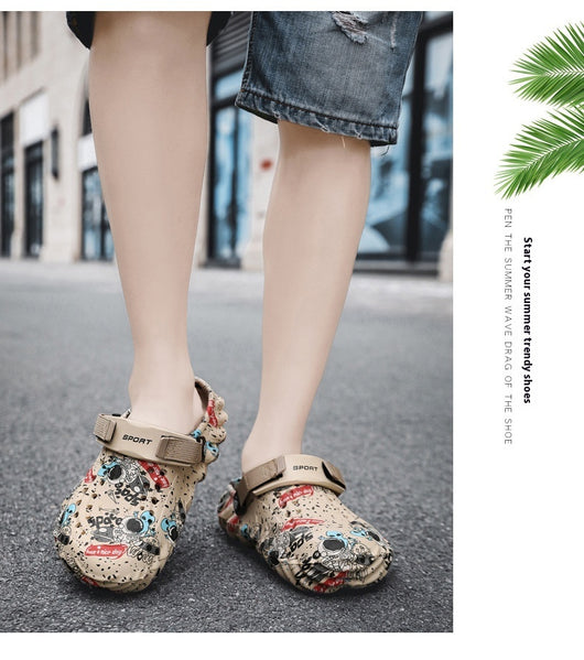 Sandalias Deportivas Talla Grande para Hombre - Diseño Cerrado en EVA y Plástico - Image 30