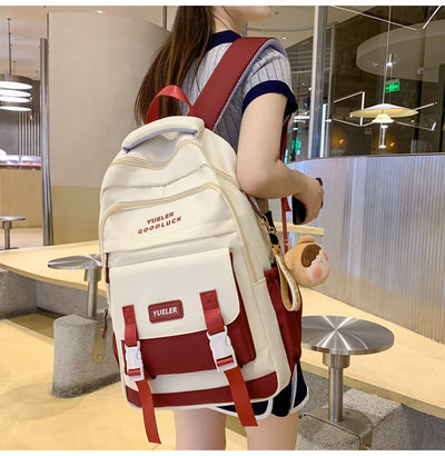 Mochila de Gran Capacidad para Estudiantes, Viajes y Aventuras Outdoor - Image 18