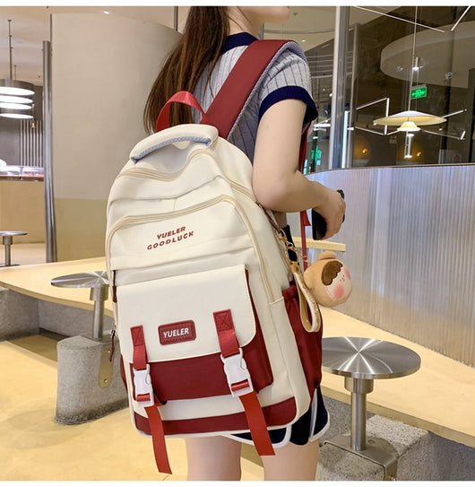 Mochila de Gran Capacidad para Estudiantes, Viajes y Aventuras Outdoor - Image 18