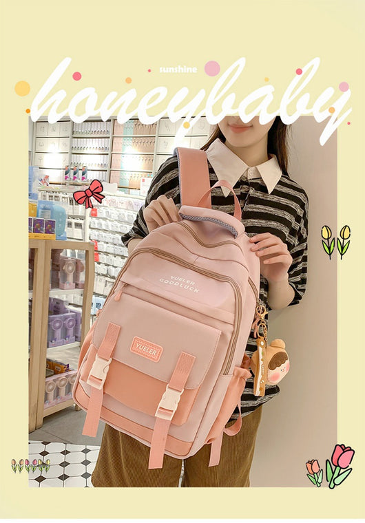 Mochila de Gran Capacidad para Estudiantes, Viajes y Aventuras Outdoor - Image 21