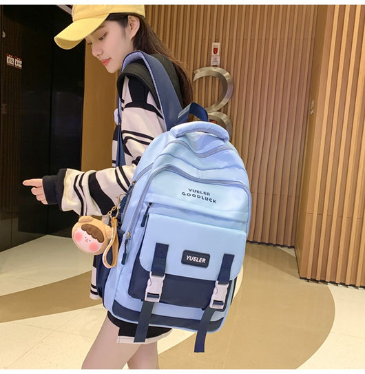 Mochila de Gran Capacidad para Estudiantes, Viajes y Aventuras Outdoor - Image 26