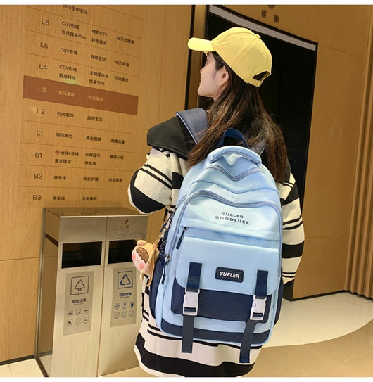 Mochila de Gran Capacidad para Estudiantes, Viajes y Aventuras Outdoor - Image 33