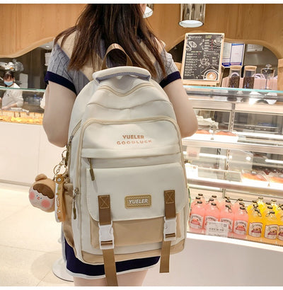 Mochila de Gran Capacidad para Estudiantes, Viajes y Aventuras Outdoor - Image 35
