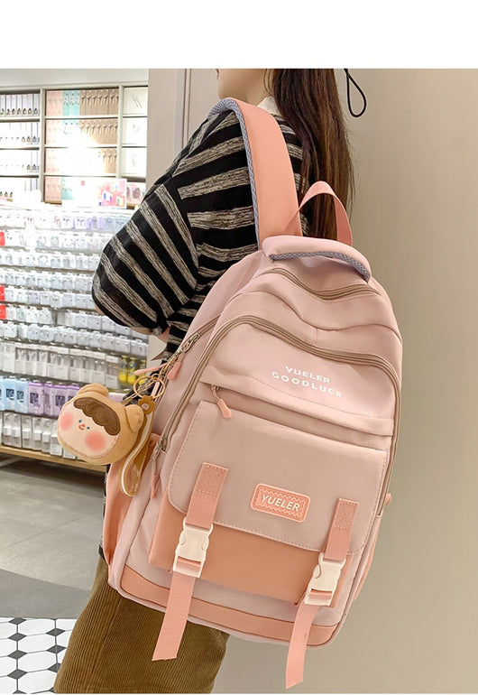 Mochila de Gran Capacidad para Estudiantes, Viajes y Aventuras Outdoor - Image 36