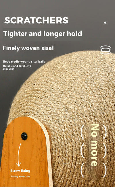 Rascador Vertical de Sisal Resistente para Gatos - Alivia Estrés y Protege Muebles - Image 16