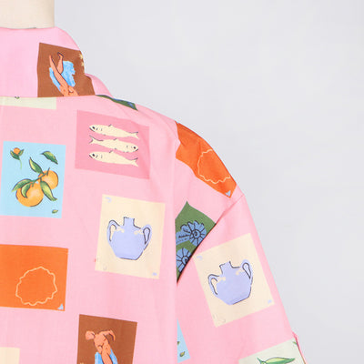 Conjunto Casual Estampado para Mujer - Blusa y Shorts de Diseño Moderno - Image 21