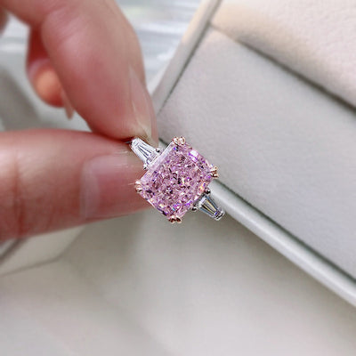 Anillo de Propuesta Diamante Plata 925 Alta Densidad para Mujer - Image 11