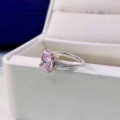 Anillo de Propuesta Diamante Plata 925 Alta Densidad para Mujer - Image 12