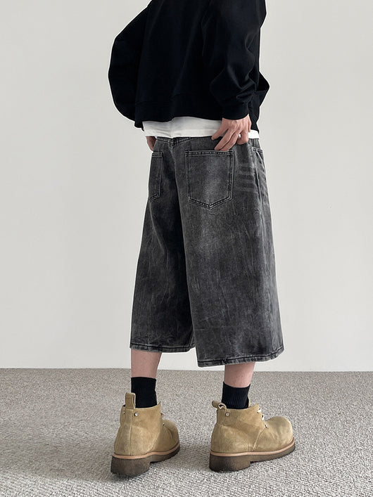 Shorts Vaquero Lavado Rayo con Estilo Vintage - Image 19