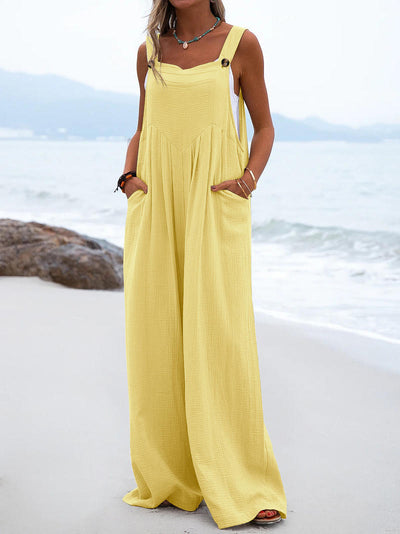 Mono Étnico Femenino con Tirantes y Botones - Diseño Clásico Liso - Image 21
