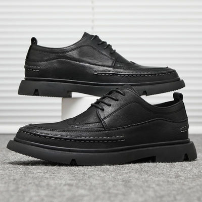 Zapatos de Cuero para Hombre Transpirables - Estilo Business Casual Elegante - Image 10