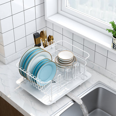Escurridor de Platos Acero Inoxidable con Repisa de Cocina - Image 15