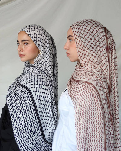 Pañuelo de Chifón Estampado Oriente Medio Dubai Turquía - Image 30