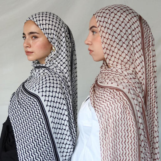 Pañuelo de Chifón Estampado Oriente Medio Dubai Turquía - Image 31