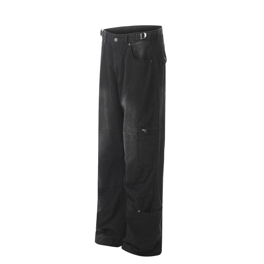 Pantalones de Trabajo Multibolsillos con Estilo para Hombre - Image 45