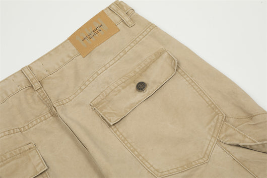 Pantalones de Trabajo Multibolsillos con Estilo para Hombre - Image 47