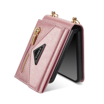 Funda Protectora con Cartera Lateral para Samsung Galaxy Z Flip4 y Flip5 - Image 61