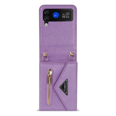 Funda Protectora con Cartera Lateral para Samsung Galaxy Z Flip4 y Flip5 - Image 64