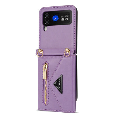 Funda Protectora con Cartera Lateral para Samsung Galaxy Z Flip4 y Flip5 - Image 68