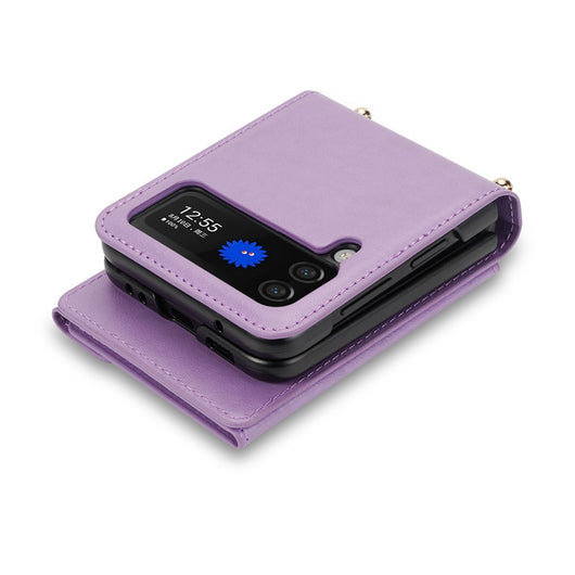 Funda Protectora con Cartera Lateral para Samsung Galaxy Z Flip4 y Flip5 - Image 69