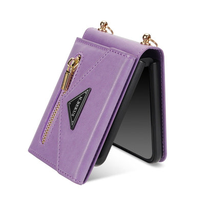 Funda Protectora con Cartera Lateral para Samsung Galaxy Z Flip4 y Flip5 - Image 74