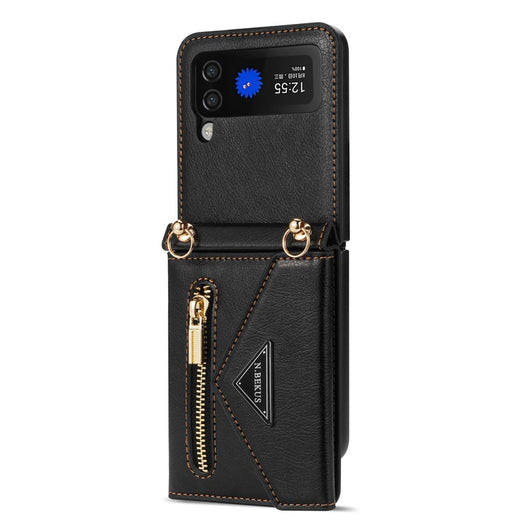 Funda Protectora con Cartera Lateral para Samsung Galaxy Z Flip4 y Flip5 - Image 75