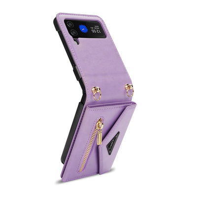 Funda Protectora con Cartera Lateral para Samsung Galaxy Z Flip4 y Flip5 - Image 81