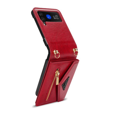 Funda Protectora con Cartera Lateral para Samsung Galaxy Z Flip4 y Flip5 - Image 85