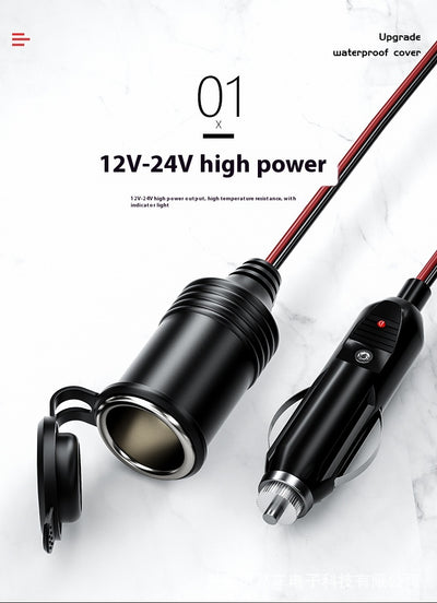 Cable Alargador para Encendedor de Auto 12V/24V - Image 8