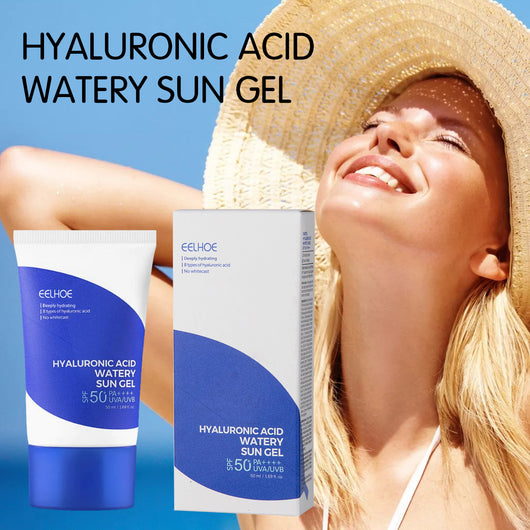 Gel Protector Hidratante con Ácido Hialurónico - Protección Solar y Frescura sin Grasa - Image 20