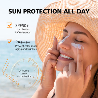 Gel Protector Hidratante con Ácido Hialurónico - Protección Solar y Frescura sin Grasa - Image 22