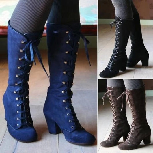 Botas de Motorista con Cordones Frontales - Image 10