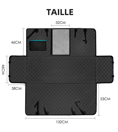 Protector de Asiento para Mascotas con Malla Ventilada y Bolsillos - Image 30