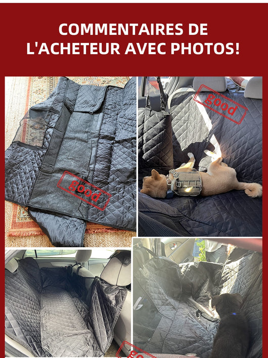 Protector de Asiento para Mascotas con Malla Ventilada y Bolsillos - Image 36